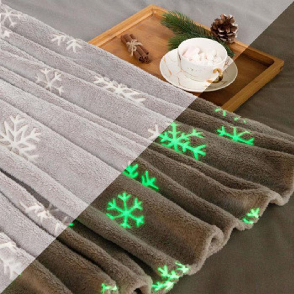 Плед СВЕТЯЩИЙСЯ 1,5сп