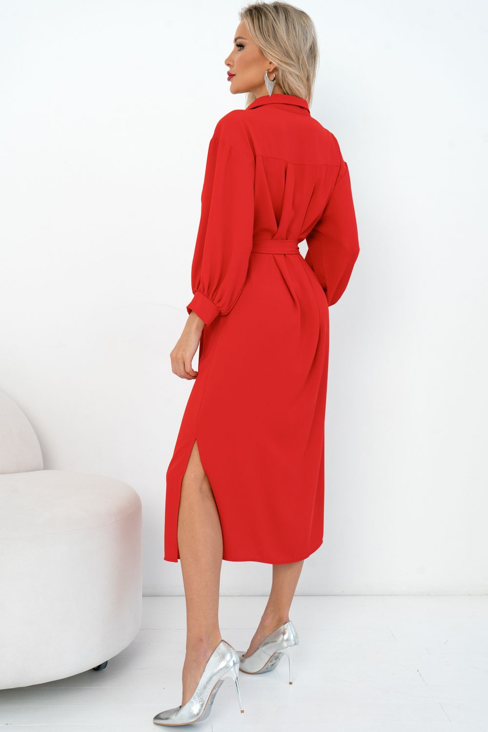 Платье Самира (красный) Р11-2010/2 Nikol (Акция)