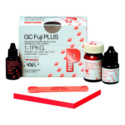 Фуджи плюс GC Fuji Plus набор (цвет А3) 15г+7мл+конд.6,5мл