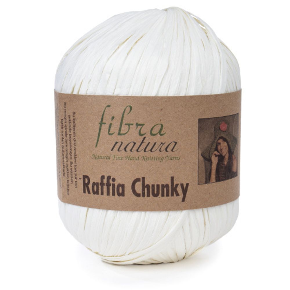 Пряжа Fibra Natura Raffia Chunky (02)