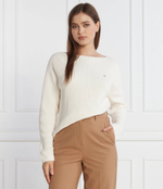 Свитер STITCH OPEN Tommy Hilfiger - белый(WW0WW40345)