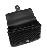 Кожаная сумка-мессенджер love lady puff classic Pinko - черный(100043 A0GK)