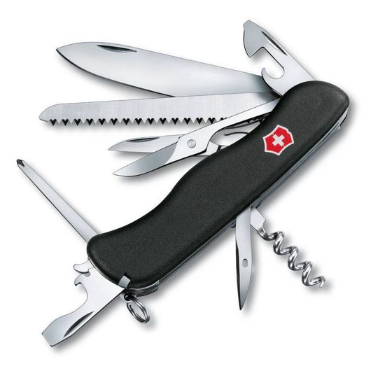 Складной нож Victorinox Мод. Outrider Black (111 мм) - 14 функций