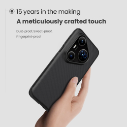 Чехол противоударный от Nillkin c поддержкой MagSafe для Huawei Pura 80 Pro и 80 Pro+, серия Super Frosted Shield Pro Magnetic Case