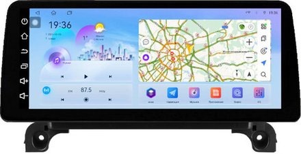 Магнитола Peugeot 3008, 4008, 5008 2016-2024 (рамка LUX) - FarCar монитор 12.3" 2K QLED на Android 14, TS10, CarPlay, 4G SIM-слот