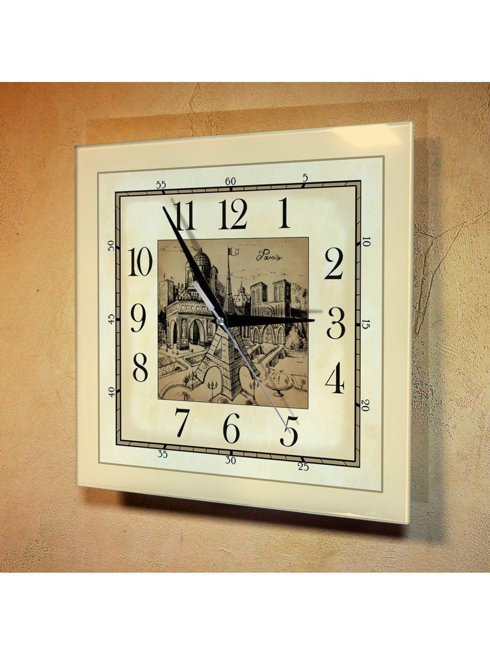 Часы настенные "Париж"