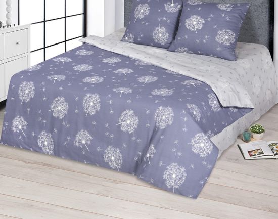 Полуторный комплект постельного белья Невесомость бязь Премиум наволочки 50x70 см