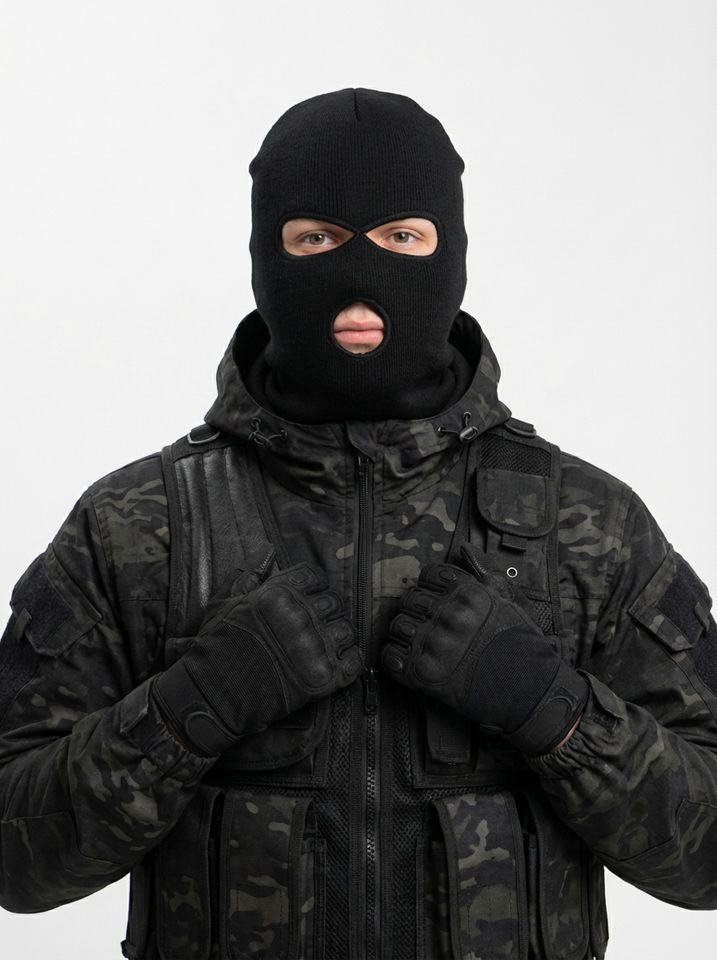 Балаклава-маска спецназ К104 (черный)