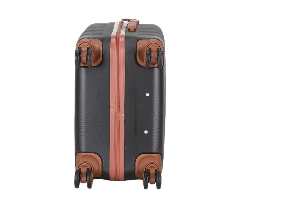 Чемодан Мини (S) ABS пластик"Verano", съёмные колёса