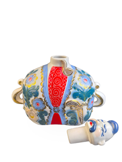 Штоф (графин) "Казак с трубкой" Коростень