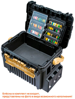 Ящик рыболовный Meiho Versus VS-7090A Black 440x293x293