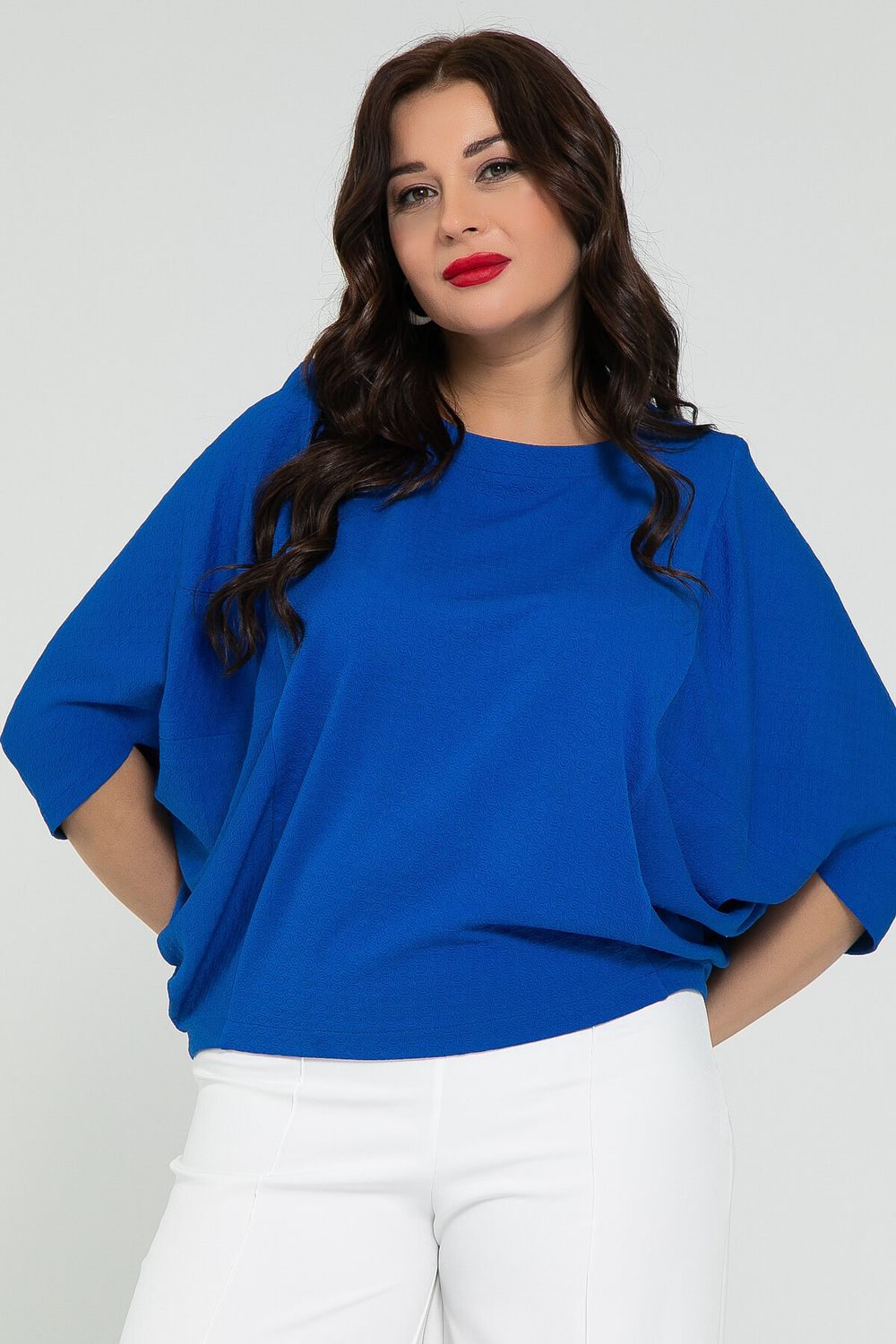 Блуза Шармель (синяя) Б12912-16М LT Collection