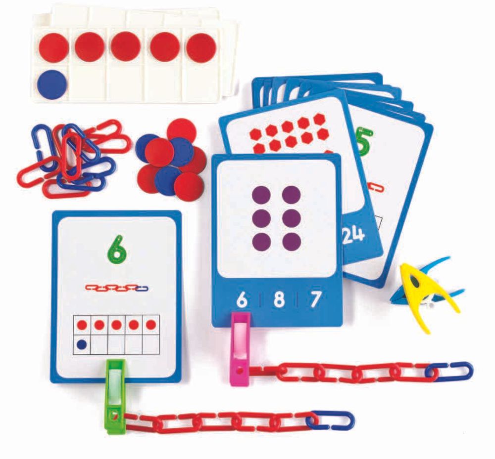 Звенья счетные «Изучаем цифры». Набор учебно-игровой.