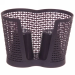 Держатель для бумажных полотенец «Плетенка» двойной 19*10,5*14см