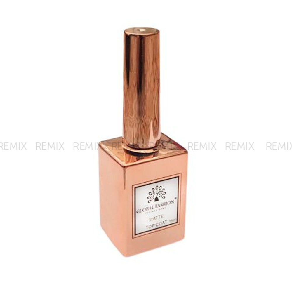 Топ с бархатным эффектом без липкого слоя (топ/финиш) Global Fashion, Matte Top Coat 15 мл