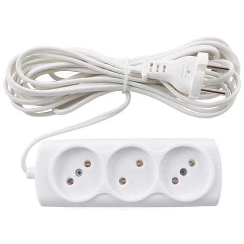 Удлинитель Engy "Эконом" 5м/3роз (ШВВП 2х0.75)