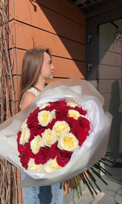 Букет из 51 розы