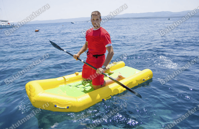 Элемент аквапарка «Спасательный плот», 2×1×0,5 м