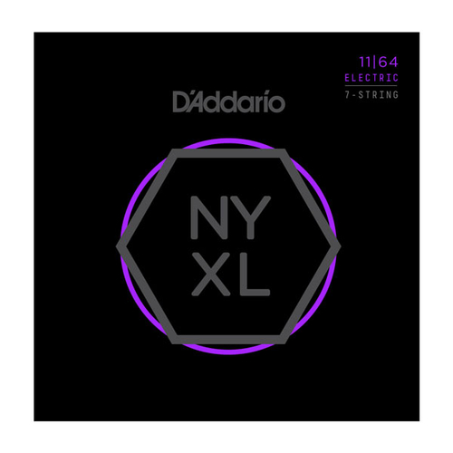 D'ADDARIO NYXL1164 - струны для 7-стр.электрогитары,11-64
