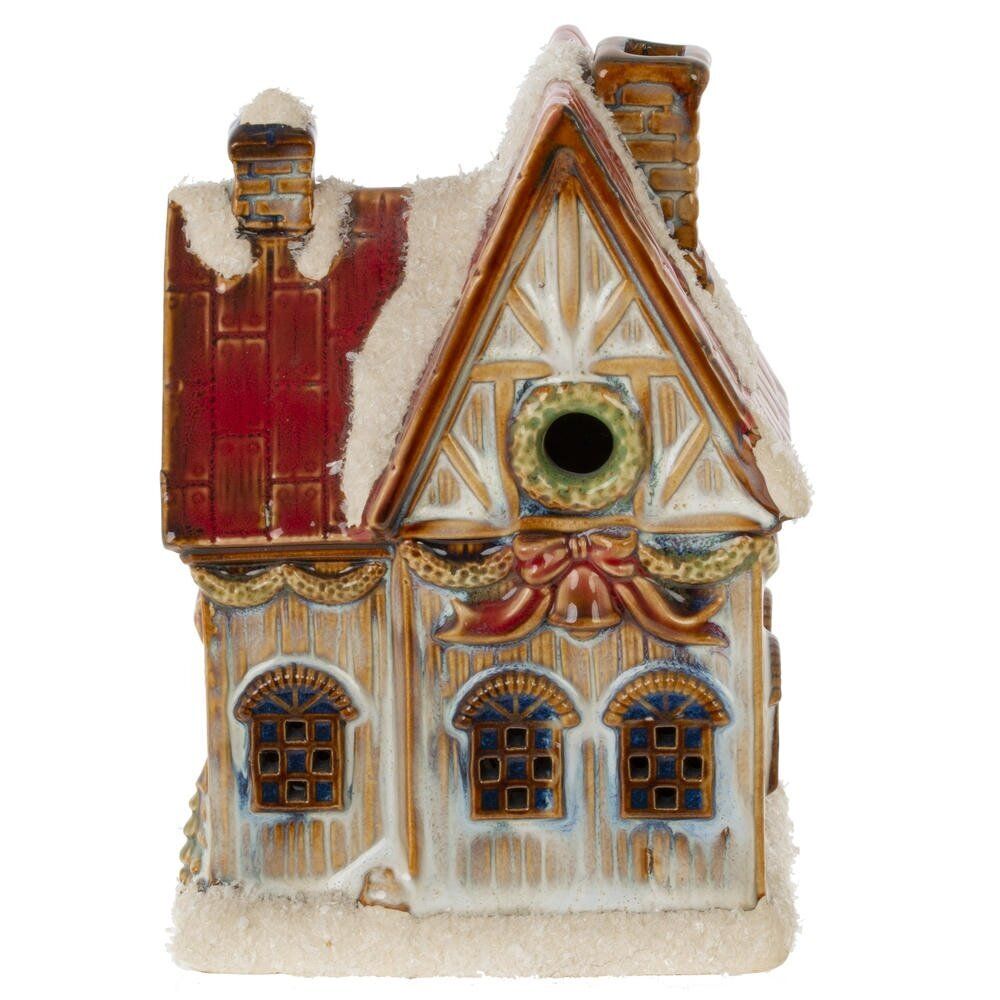 GAEM Фигурка декоративная с подсвет "Домик" (AAx2, н/п), L10,5 W8,5 H14,5 см