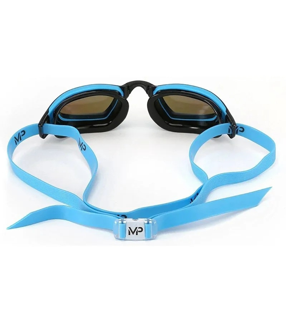 Очки для плавания MP Michael Phelps XCEED Titanium Mirror зеркальные линзы