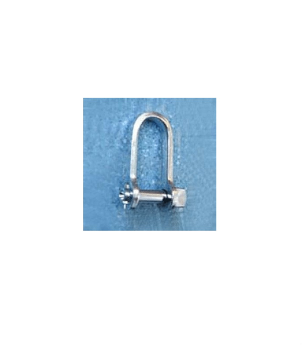 Скоба такелажная прямая плоская 6х38 мм.