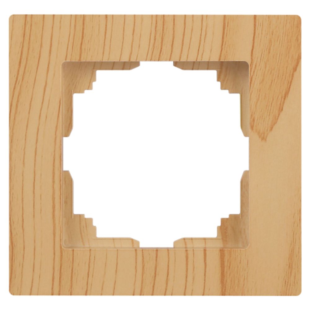 Рамка для розеток и выключателей Intro Accent 6-501-11 на 1 пост, СУ, сосна | Intro