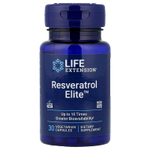 Life Extension, Resveratrol Elite™, 30 вегетарианских капсул