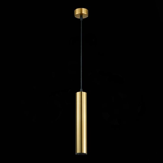 ST151.303.01 Светильник подвесной Золотистый GU10 1*50W  IP20 D54xH290 220V Без ламп Подвесные светильники