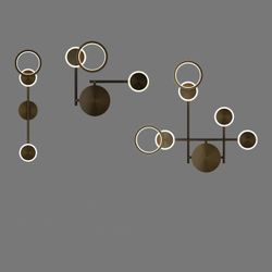 Настенный Светильник Zingy B Black By Imperiumloft