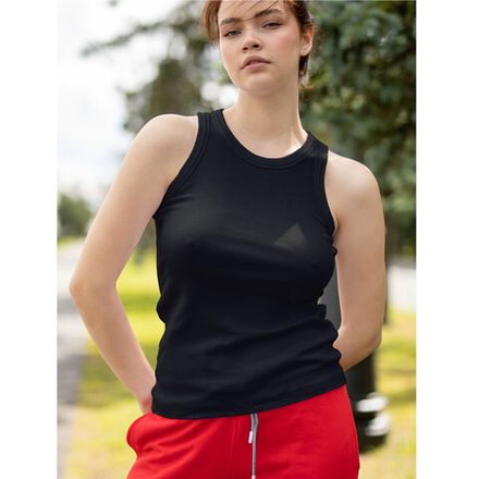 Женская майка черная Opium M-136