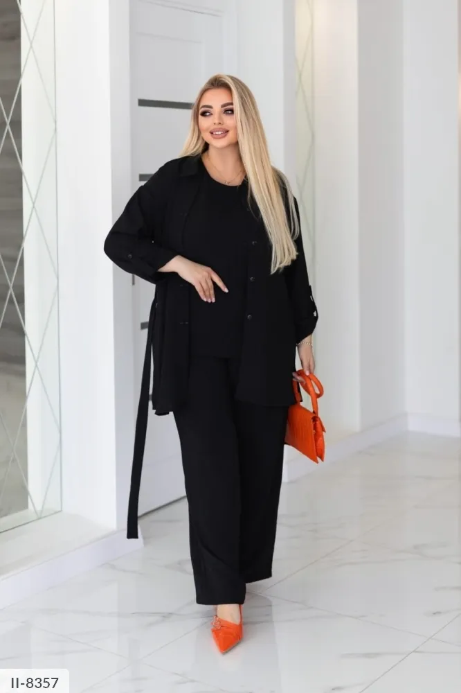 Костюм тройка II-8350 Фабрика Моды