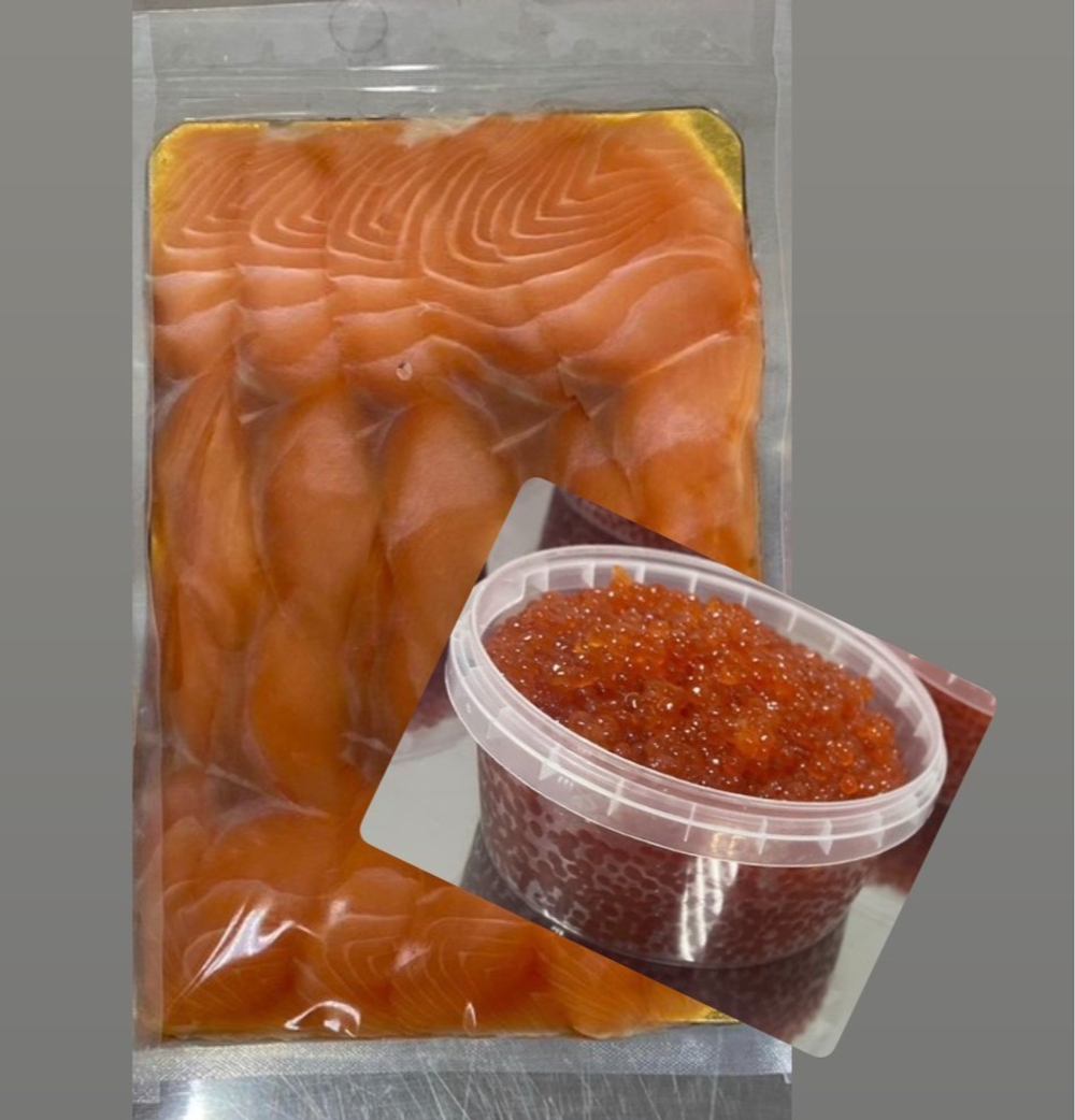 Набор «Классический», (икра и лосось)