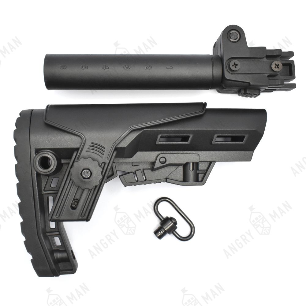 Комплект: Складной приклад на АКМ/АК74, Alpha, K.Arma