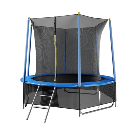 Батут Weengo "Winner Classic" (8 футов, верхняя и нижняя защитные сетки и лестница в комплекте)