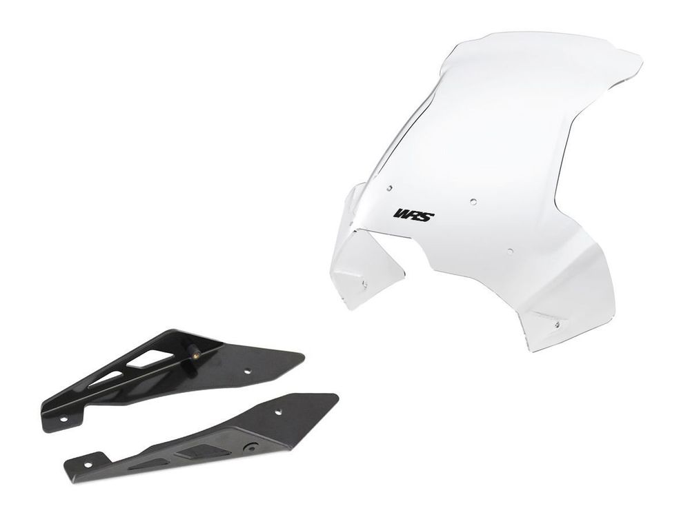 WRS KIT Высокое стекло с поддержками BMW F 700 GS (2011-2017) прозрачное