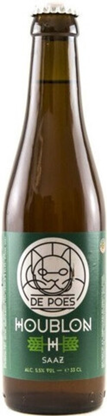 Пиво Де Пус Ублон / De Poes Houblon 0.33 - стекло