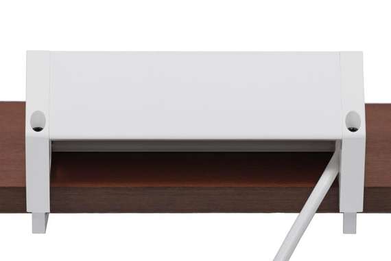 Блок розеток настольный с двумя крепежами (3 розетки, USB-A, USB-C) G4103Y-2AC.N Белый 215*75*82