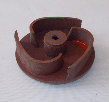 Корпус мотопомпы 2" (19.05мм) 3 лопости