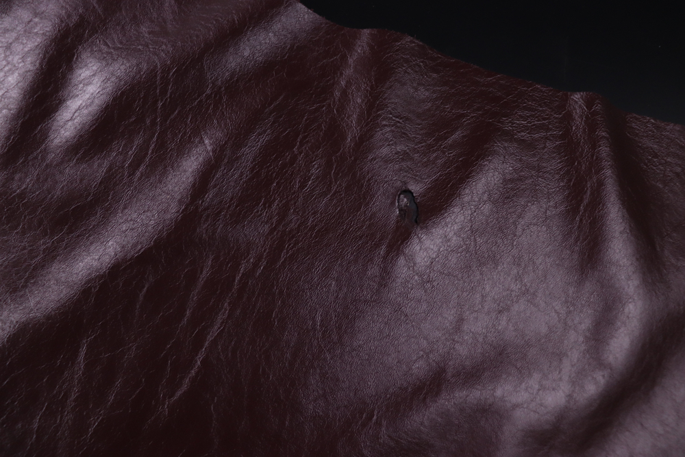 Уценка: 0,5-0,7 Кожа подкладочная Милена бордо 128 дм²