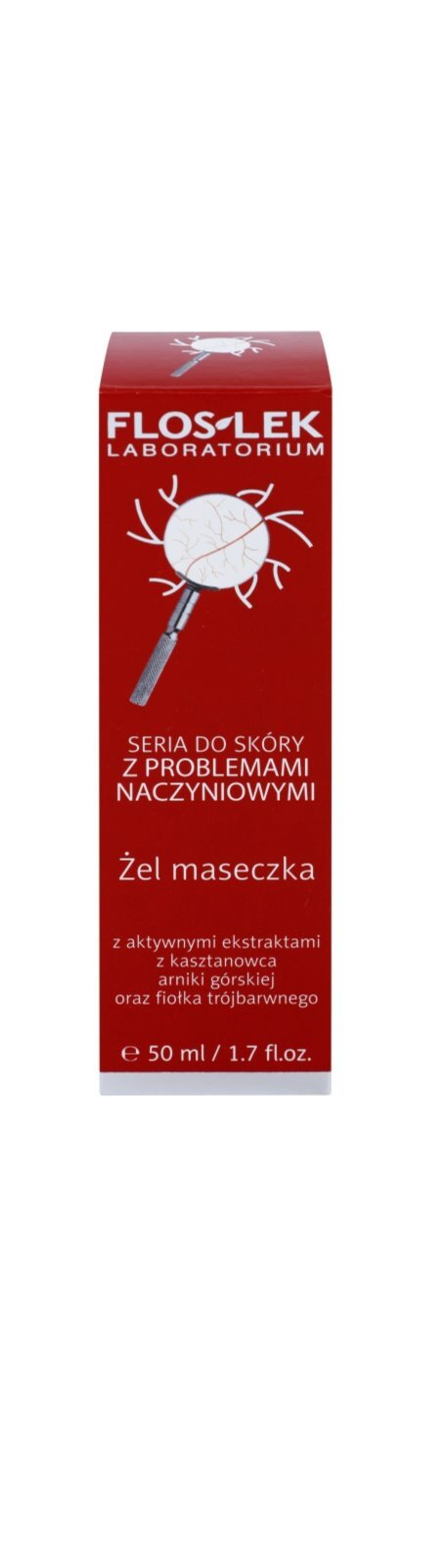 FlosLek Laboratorium Dilated Capillaries - гелевая маска для чувствительной и раздраженной кожи /   50  ml  / GTIN 5905043000022