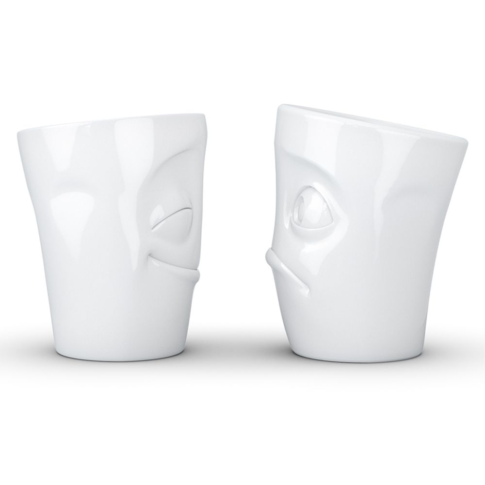 Набор кружек Cheery & Baffled, 350 мл, белый, 2 шт.