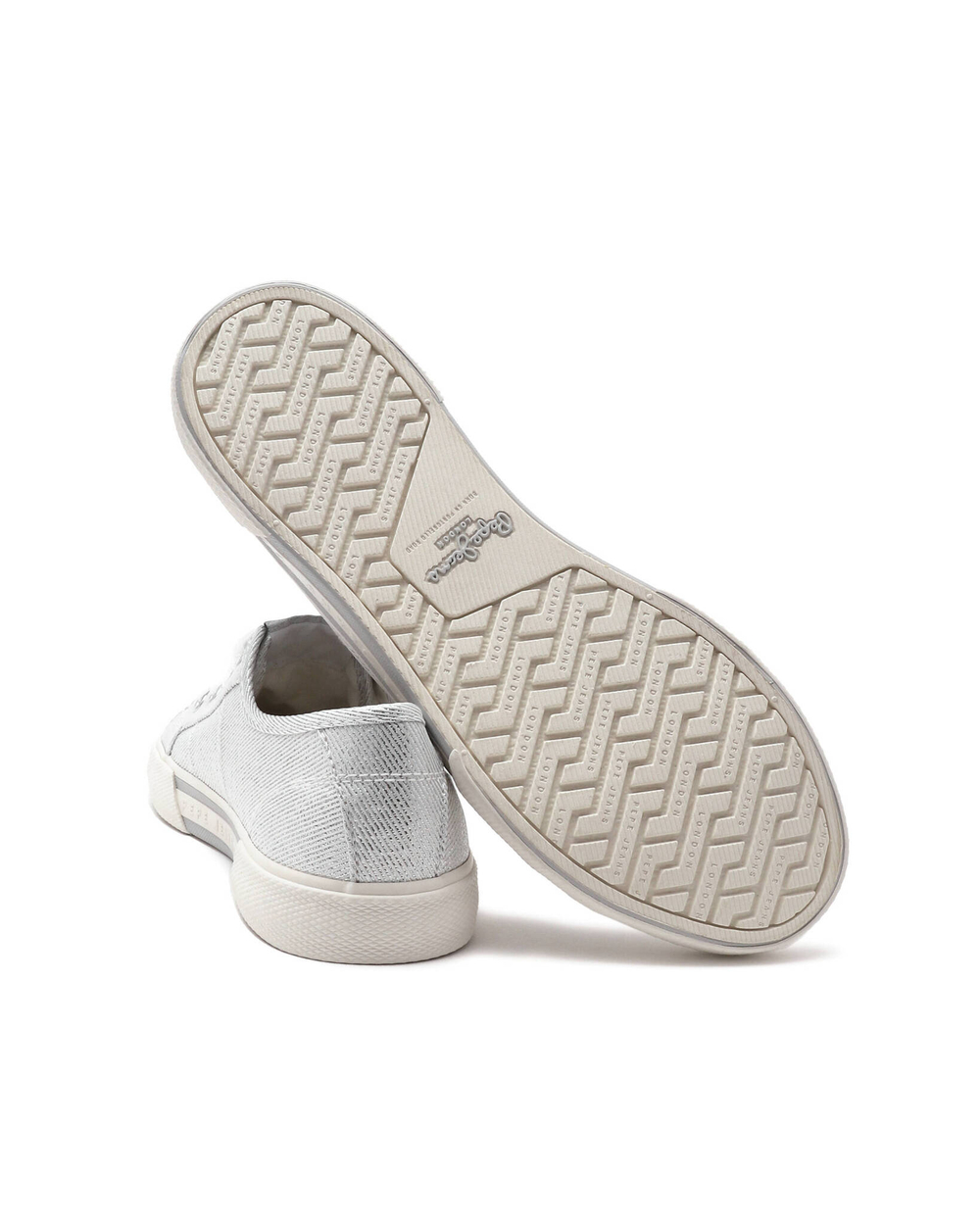 Кеды BRADY PARTY W Pepe Jeans London - серебряный(PLS31439)