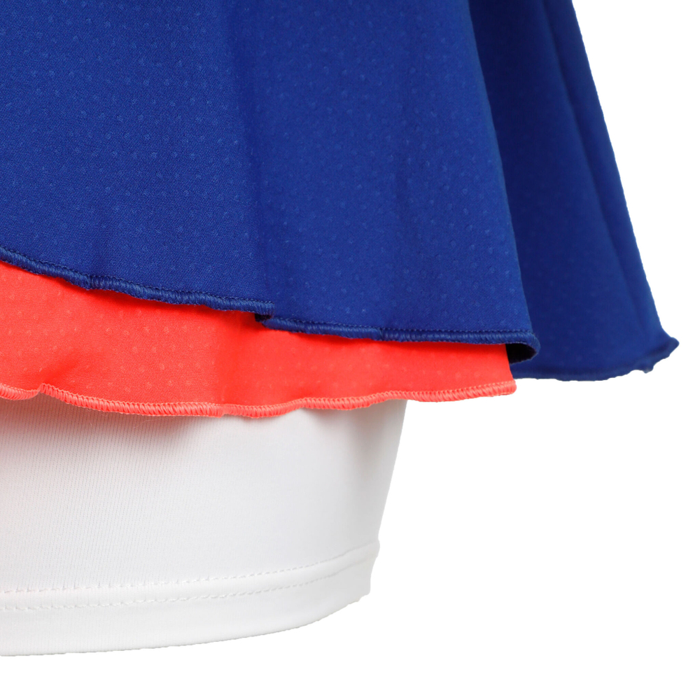 Женская теннисная юбка BB by Belen Berbel Fosil Skirt Women - Blue, Coral