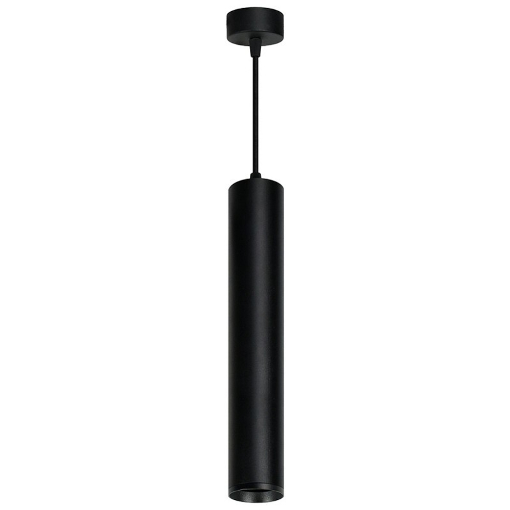 Светильник потолочный на подвесе MR16 35W 230V. черный D55*H280 ML1768