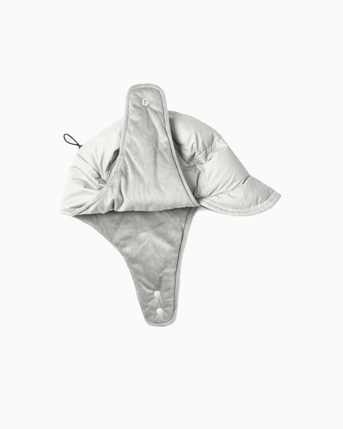 Шапка-ушанка Shu Серая