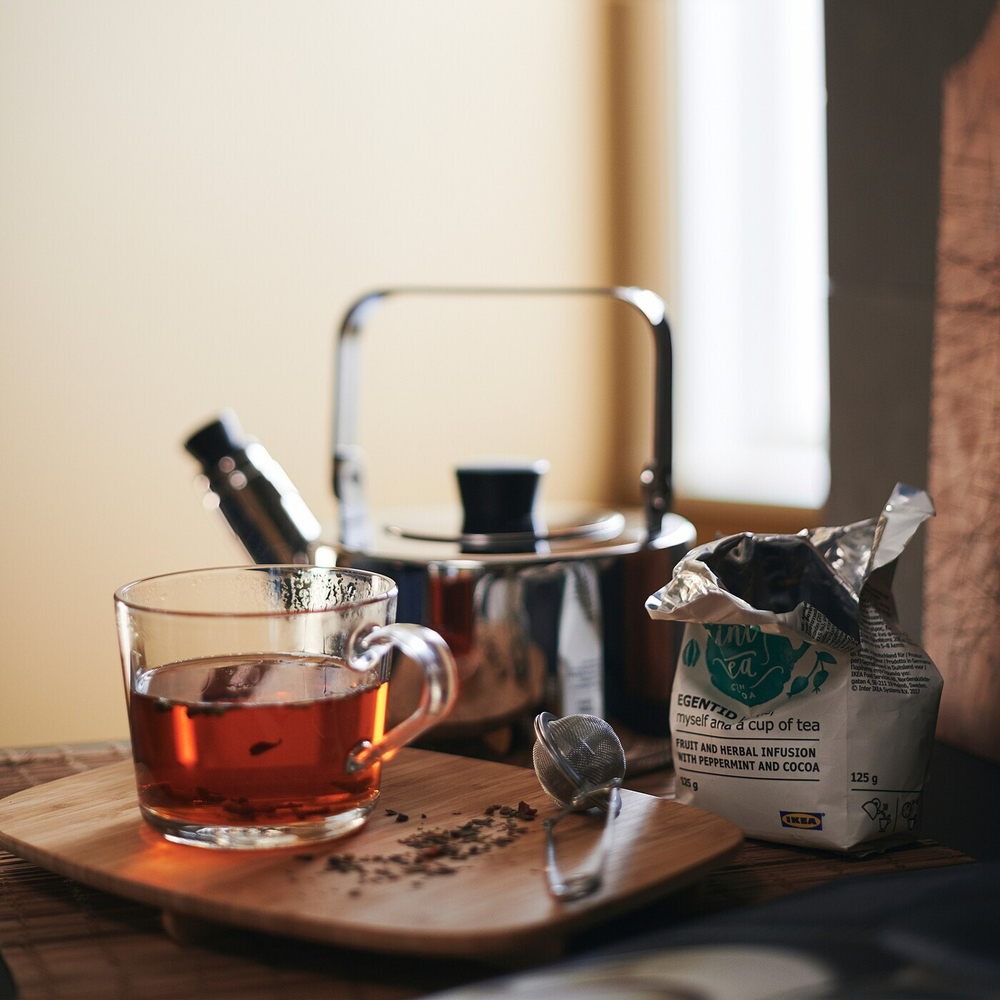 Кружка IKEA 365+, Стекло, 360 мл