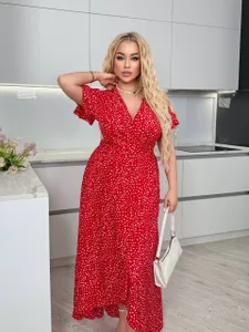 Платье на запах УК-1964-19 Фабрика Моды