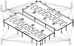 Защита аккумуляторной батареи. 4 мм, Алюминий для Voyah Free 2023-н.в., Motodor.348603