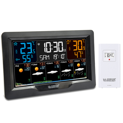 Погодная станция LA CROSSE SW403 с прогнозом погоды на 5 дней, WI-FI